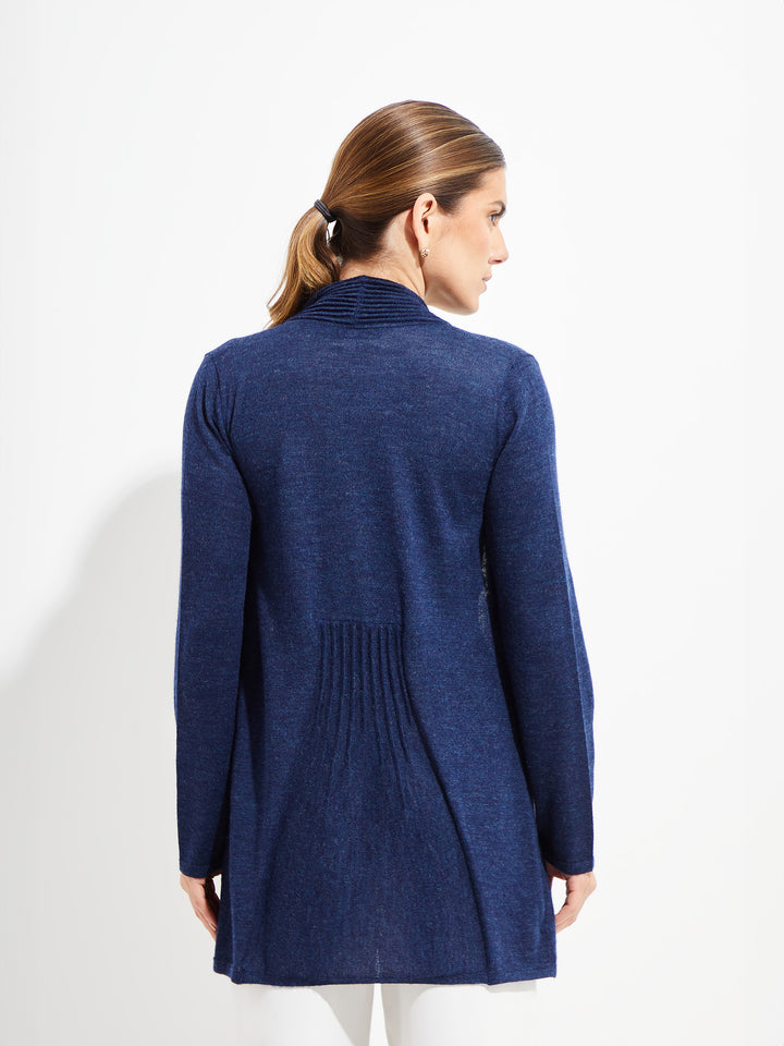 Kayla Cardigan By Royal Alpaca In Blue