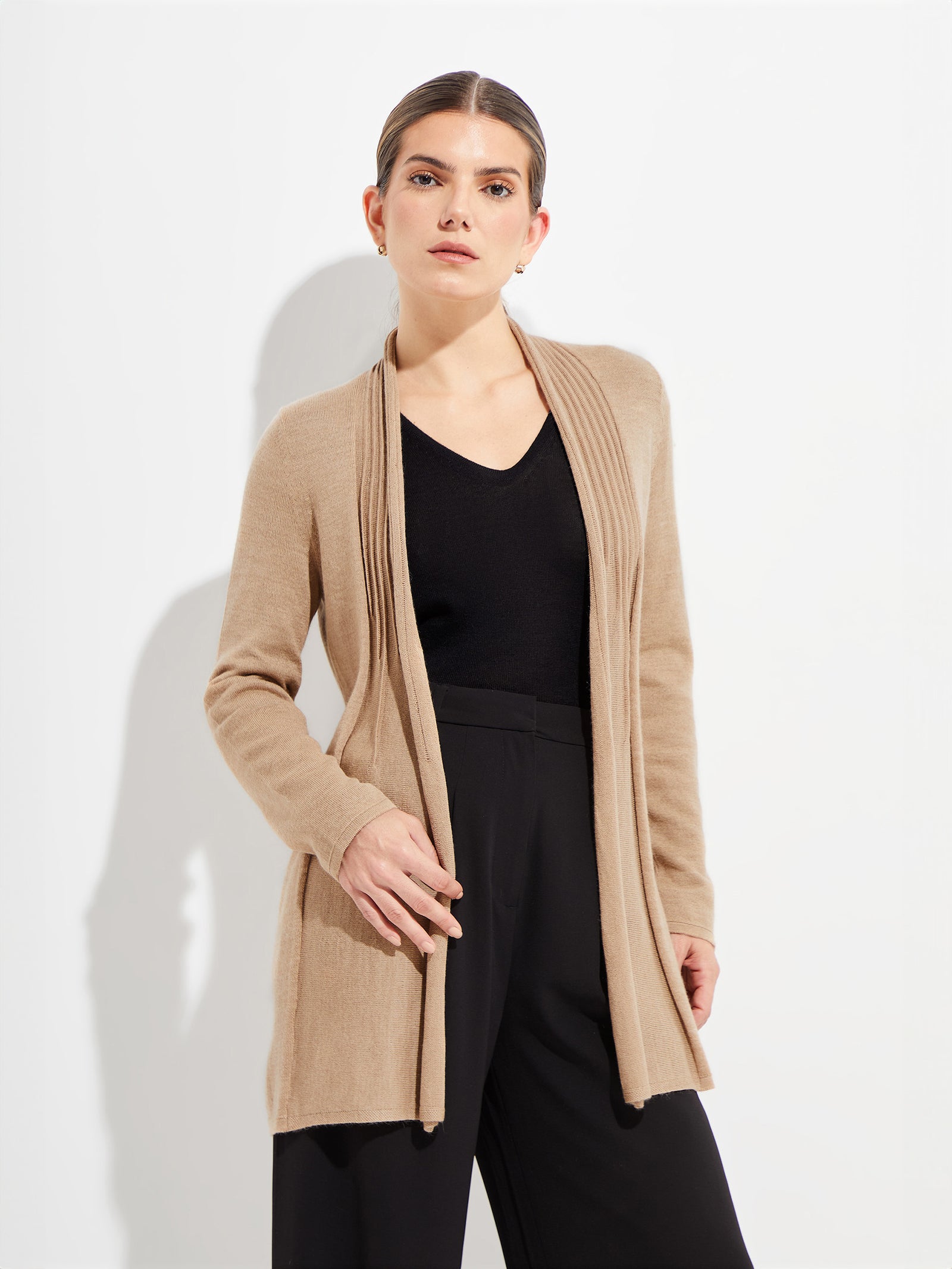 Kayla Cardigan From Royal Alpaca In Beige