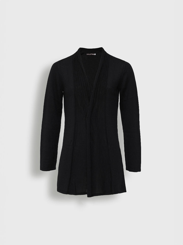 Kayla Cardigan By Royal Alpaca In Black