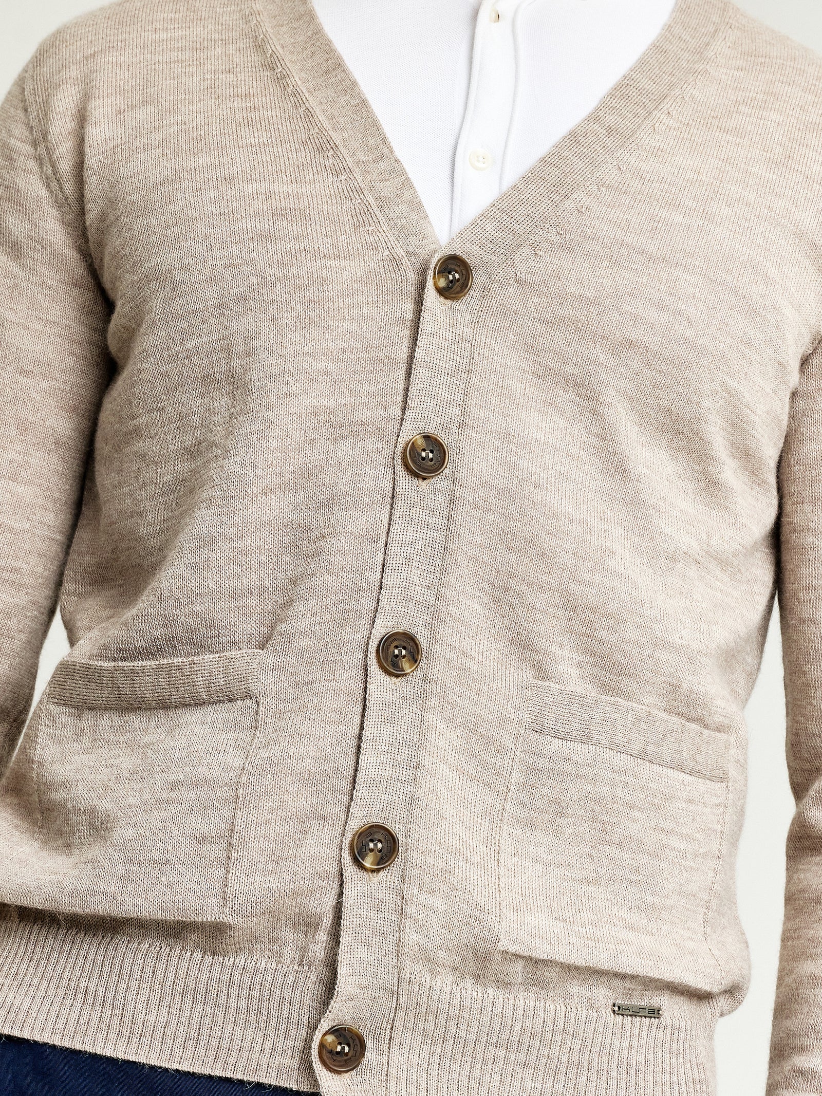 Antony Beige Baby Alpaca Cardigan