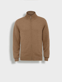 Andreas Cardigan in Baby Alpaca Color Beige