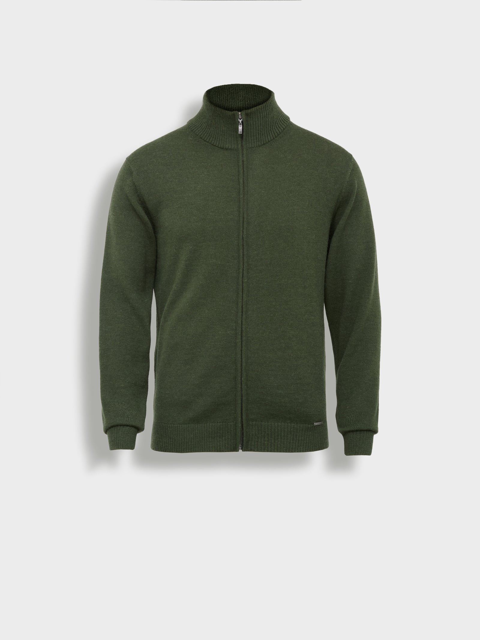 Cárdigan Andreas De Baby Alpaca Color Verde