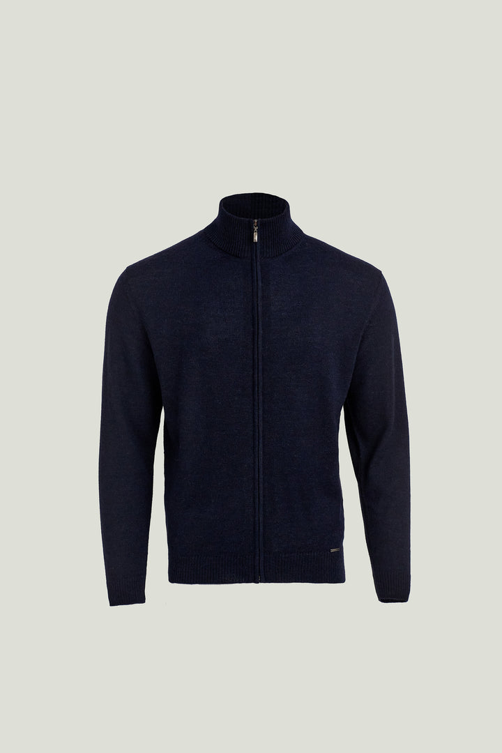 Cárdigan Andreas De Baby Alpaca Color Golondrina