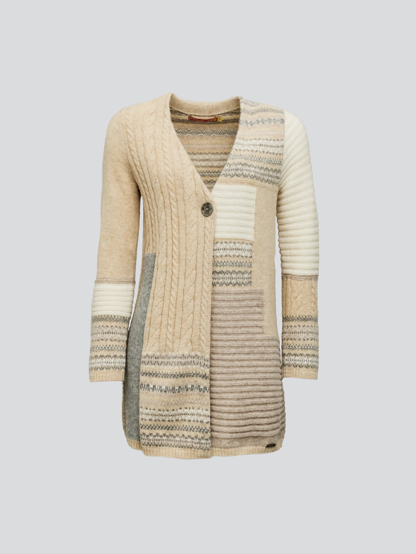 Ysadora Cardigan in Baby Alpaca in Beige
