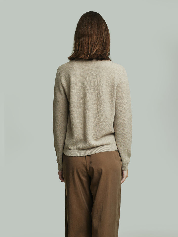 Yanina Cardigan Made From Baby Alpaca In Beige