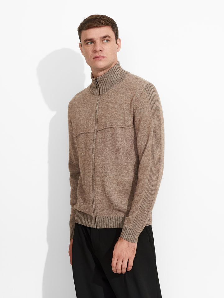 Cárdigan Zucchero De Algodón Color Gris