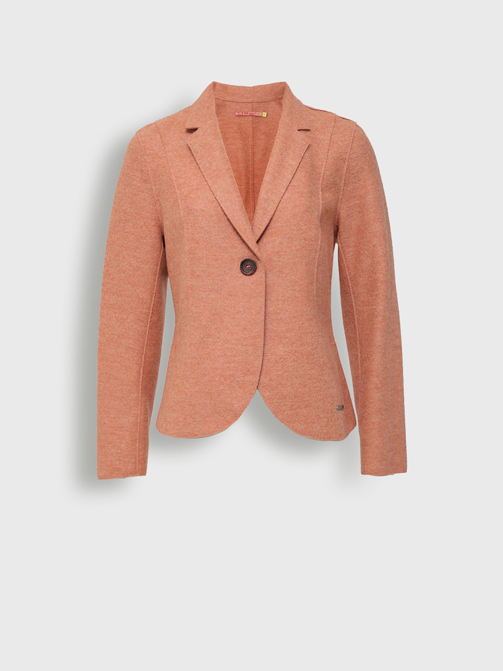 Saco Yzigoing De Alpaca Y Lana Color Naranja
