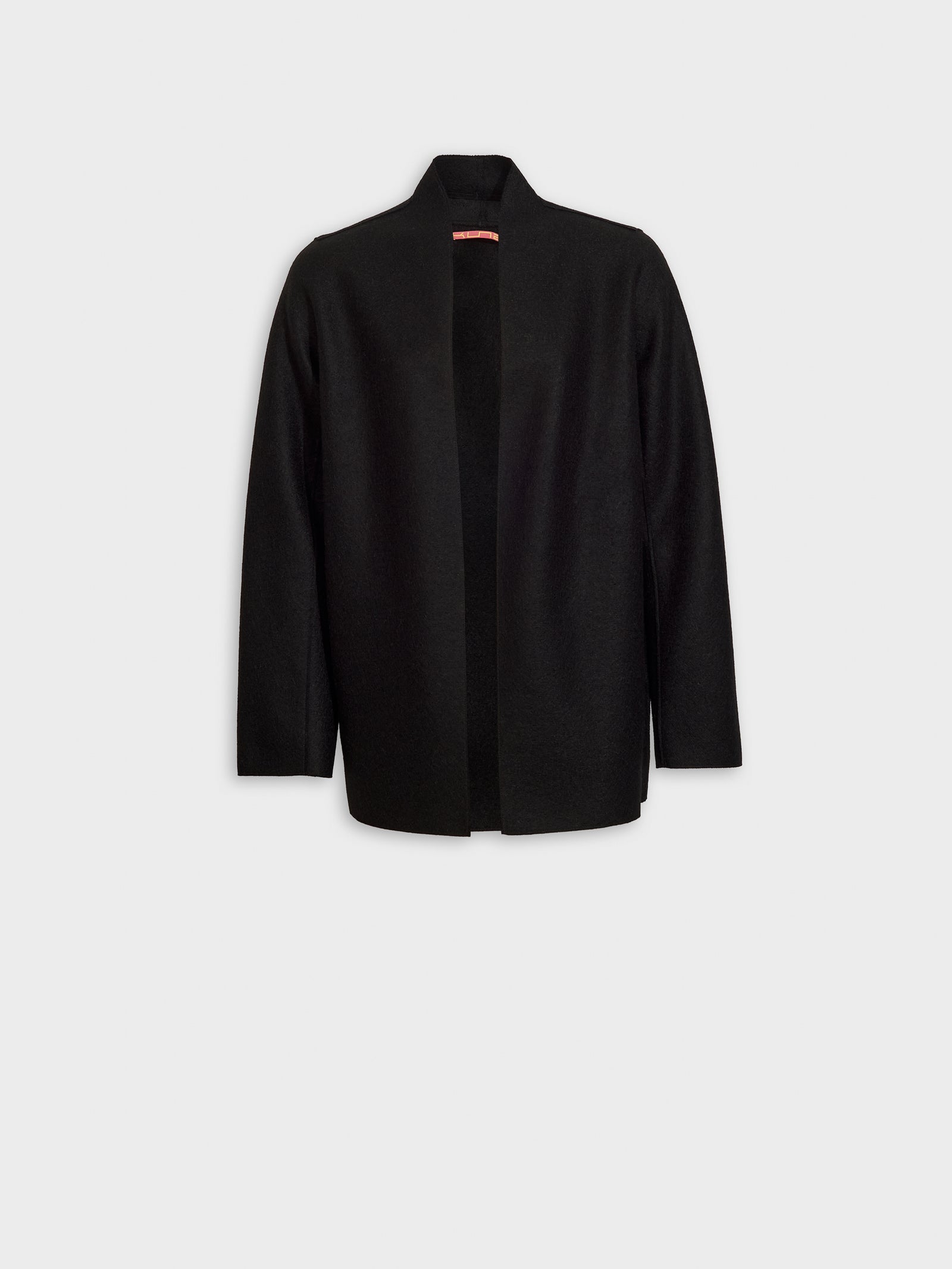 Black Zadig Alpaca Jacket