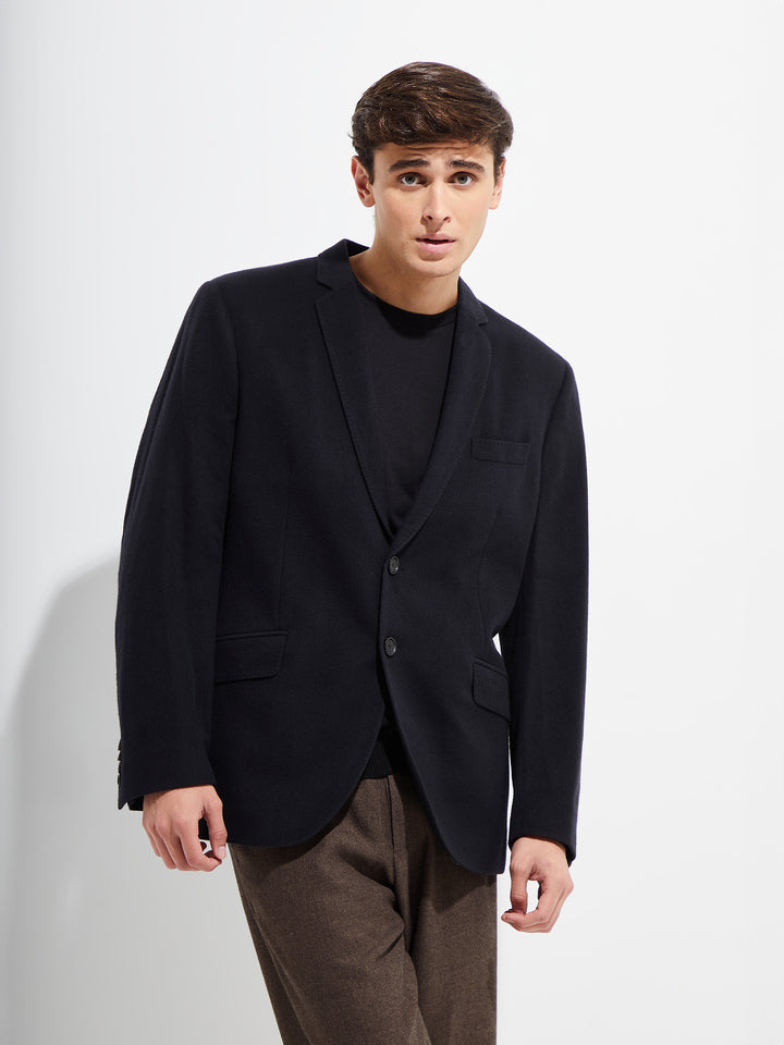 Blazer Bruno De Vicuña Color Azul