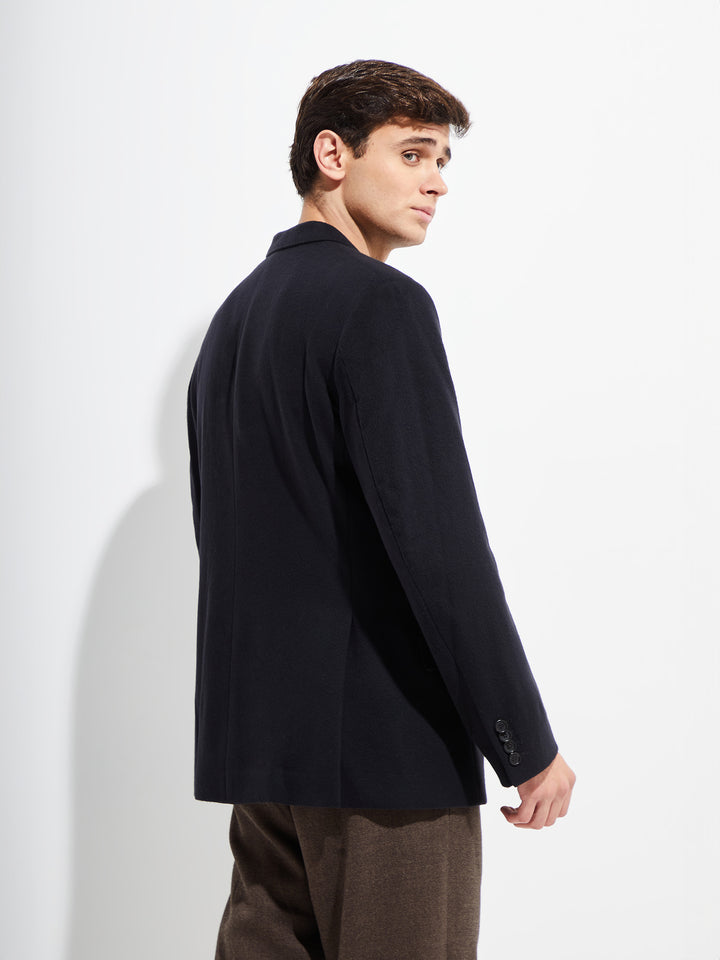 Blazer Bruno De Vicuña Color Azul