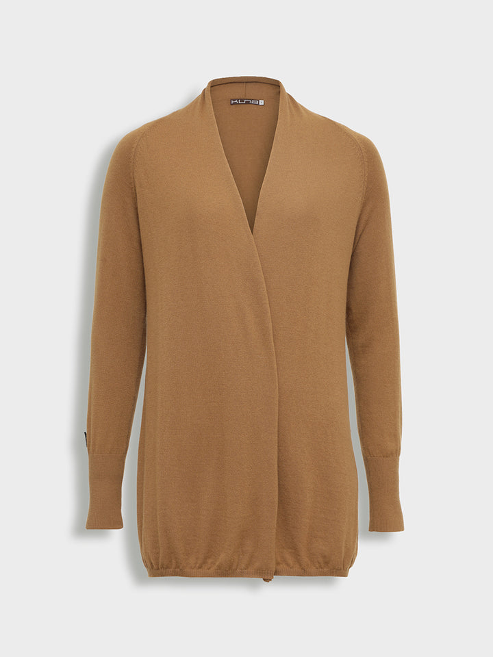 Cárdigan Kaysa De Vicuña Color Camel