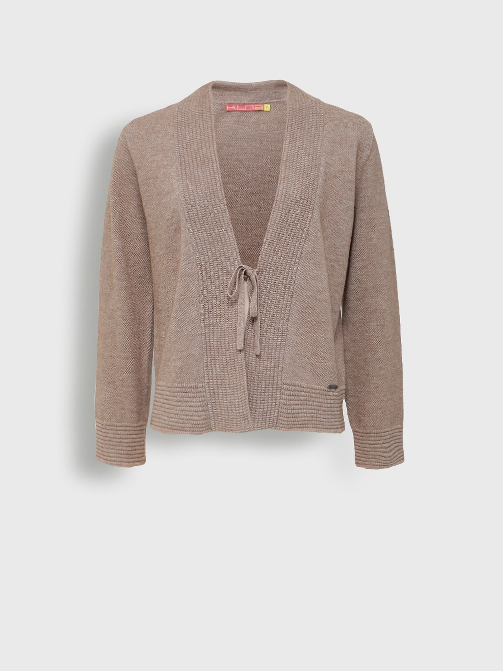 Yalika Beige Cotton Cardigan