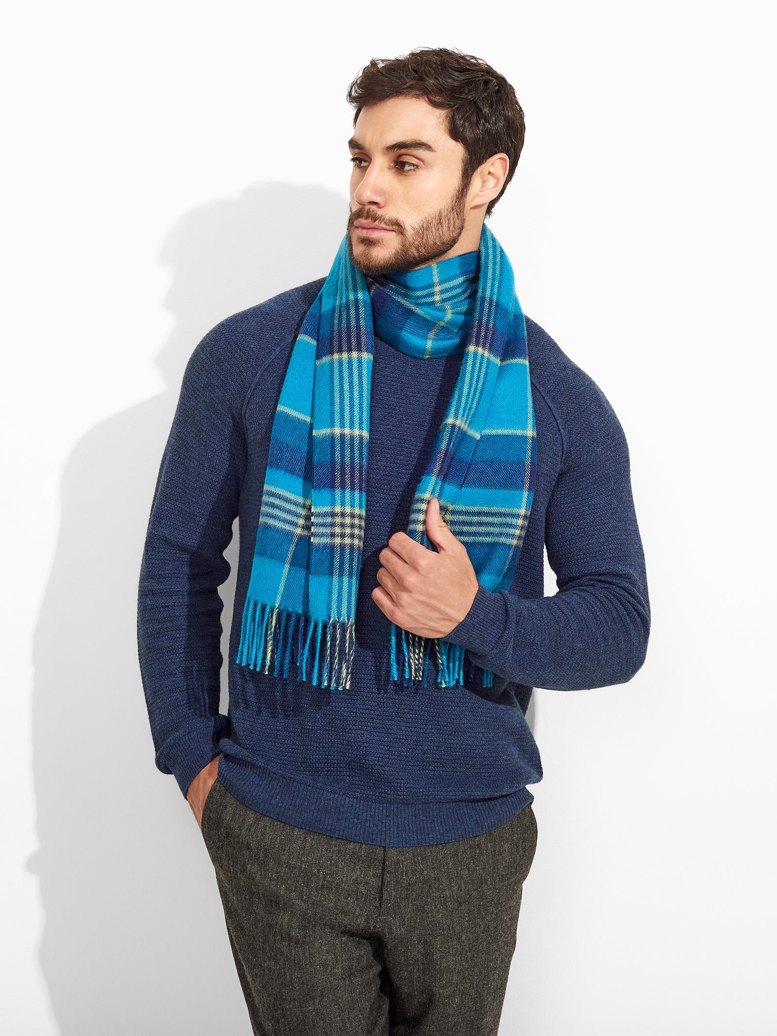 Chalina Ratti De Baby Alpaca Color Azul