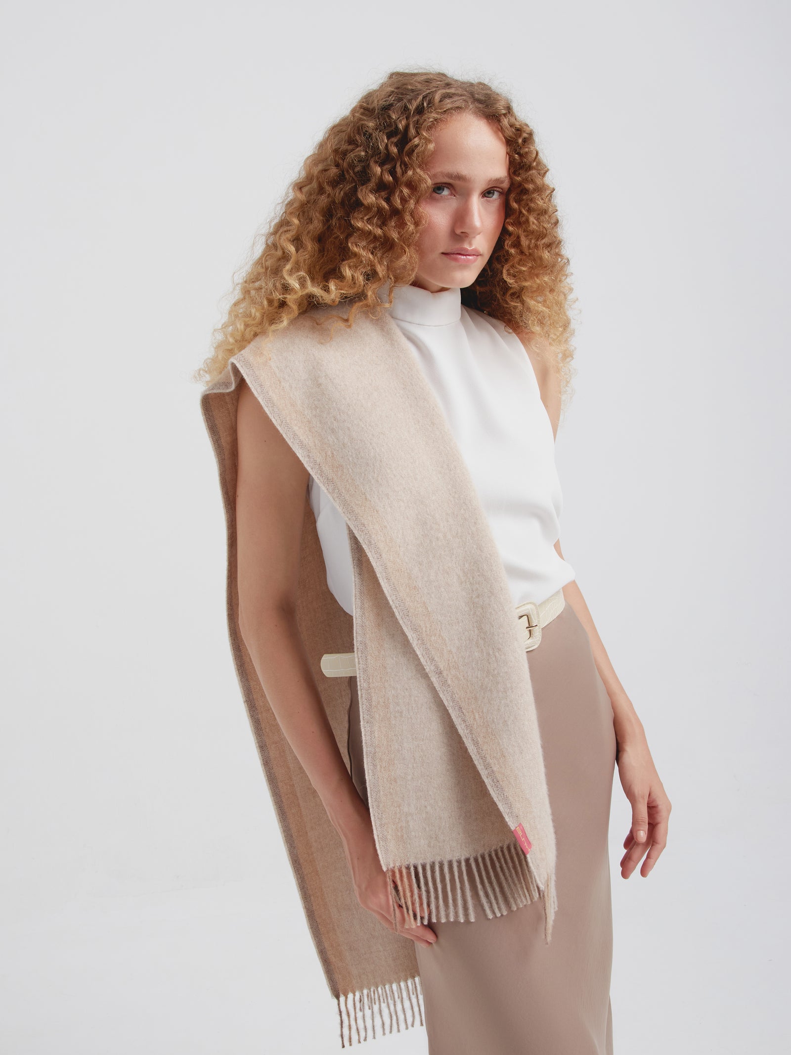 Chalina Ravenna De Baby Alpaca Color Beige