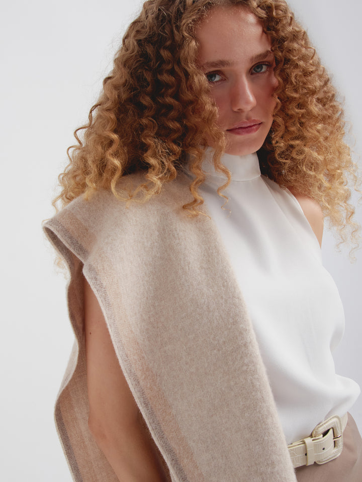 Chalina Ravenna De Baby Alpaca Color Beige