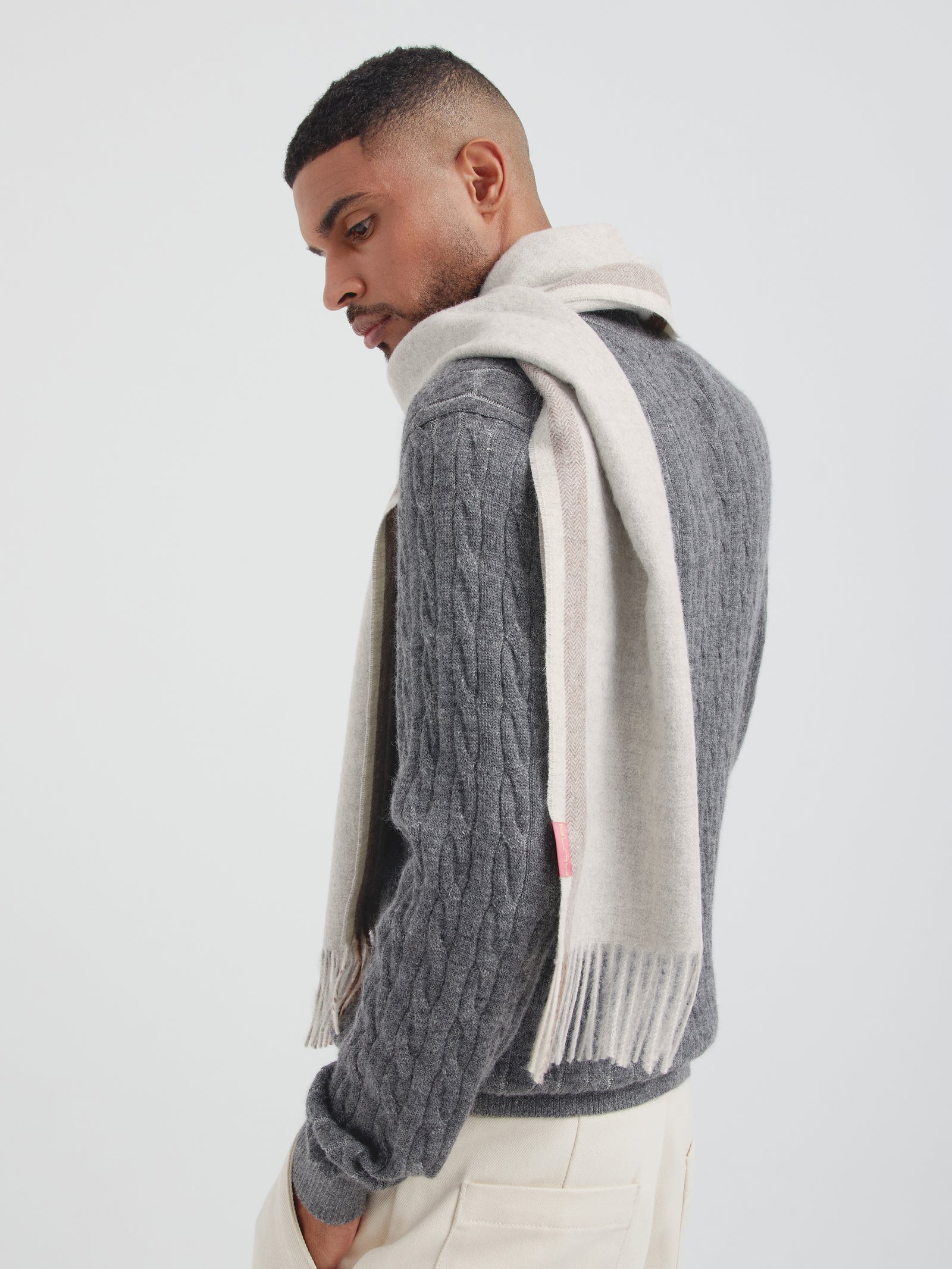 Chalina Ravenna De Baby Alpaca Color Gris