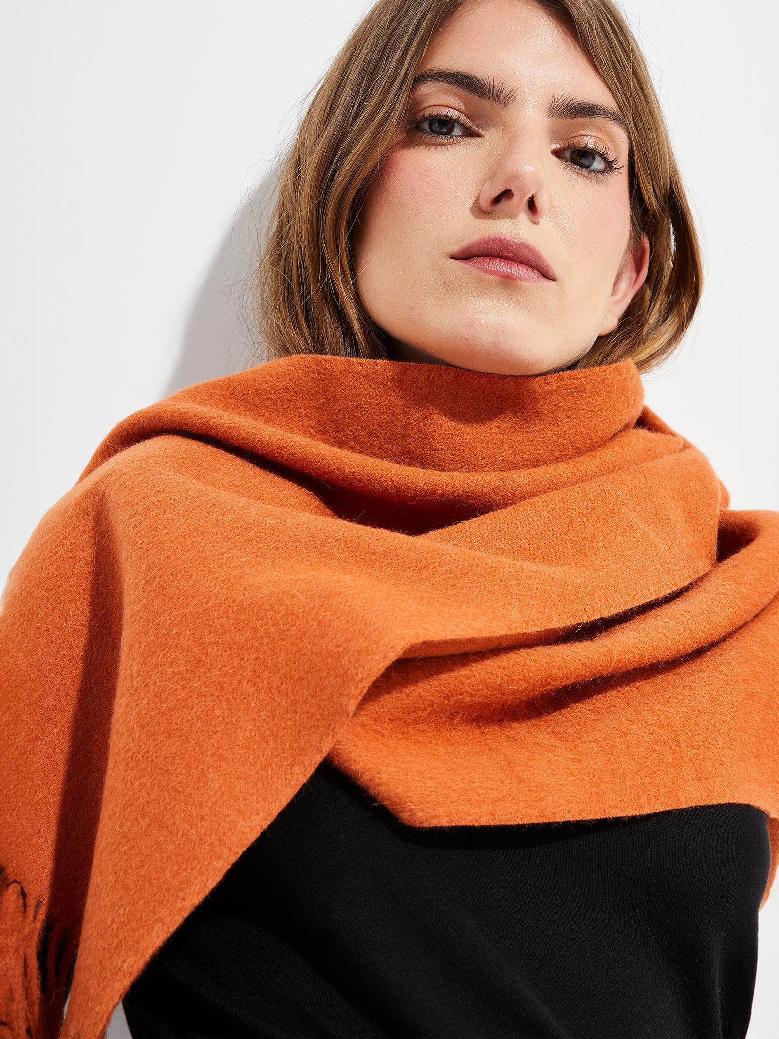 Chalina Jamas De Royal Alpaca Color Naranja