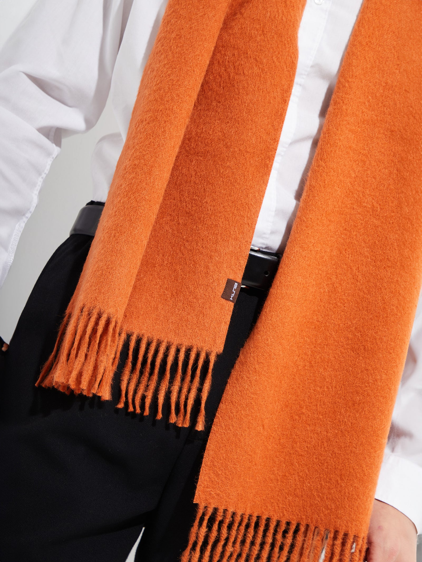 Chalina Jamas De Royal Alpaca Color Naranja