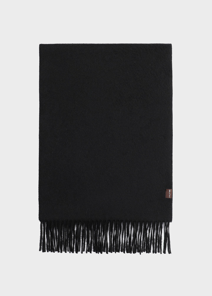 Royal Alpaca Jamas Scarf in Black