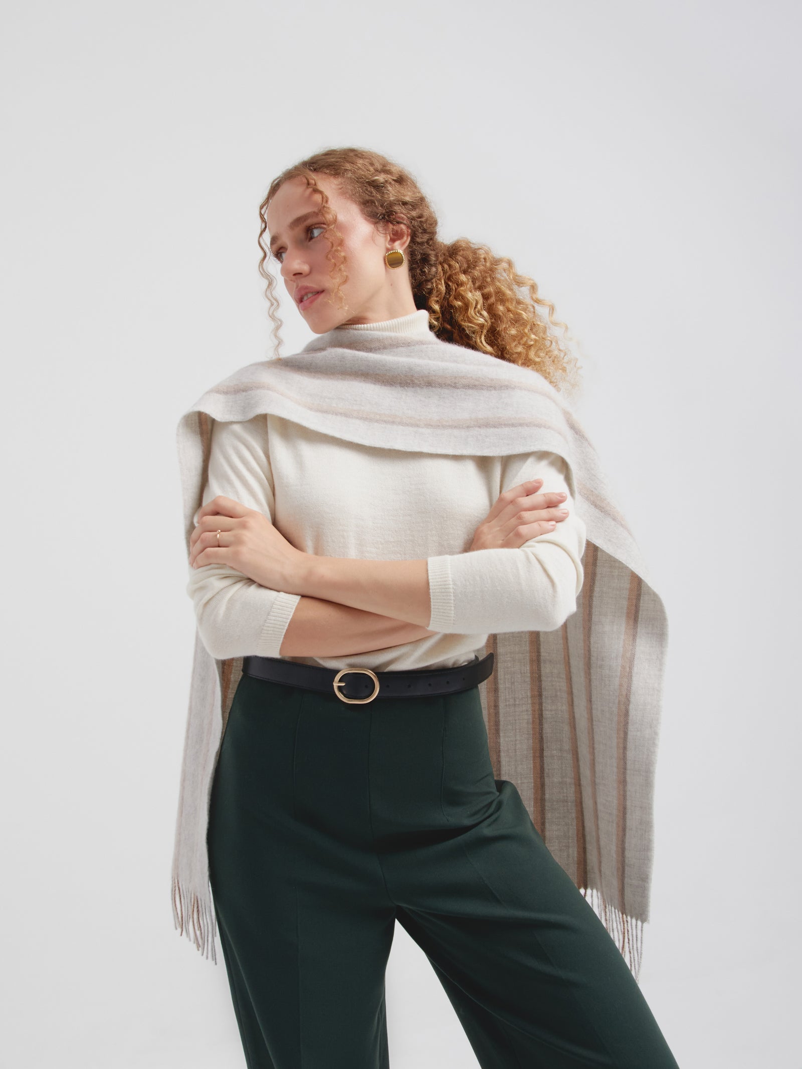 Chalina Jean De Baby Alpaca Color Gris