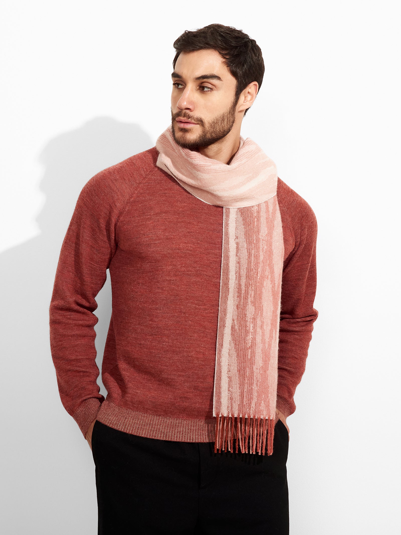 Chalina Zagoni De Baby Alpaca Color Rosado