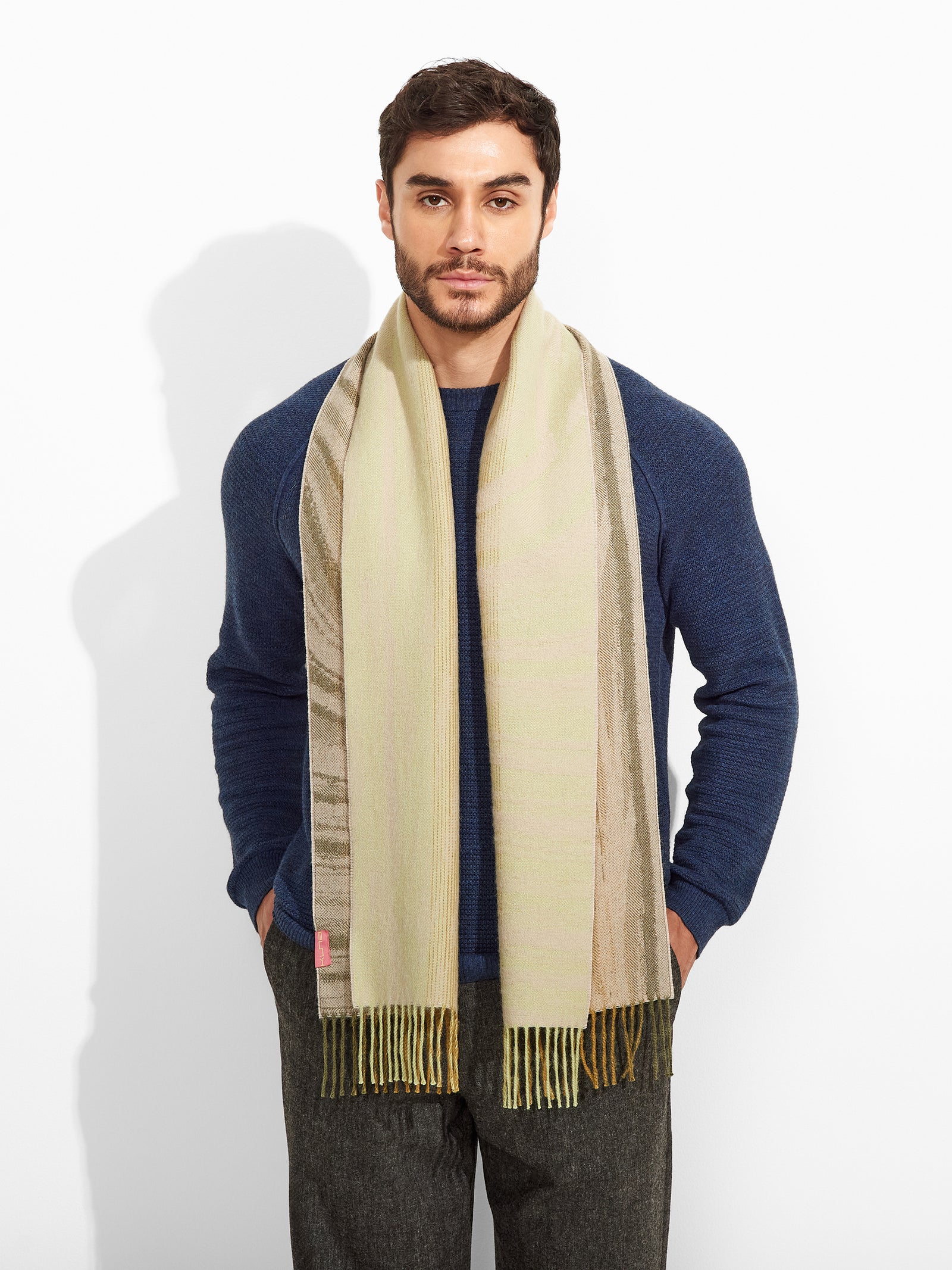 Chalina Zagoni De Baby Alpaca Color Verde