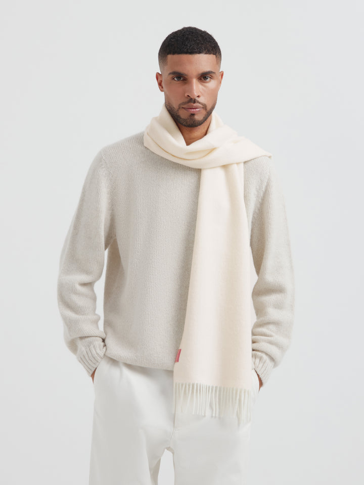 Chalina Recreo De Baby Alpaca Color Ecru