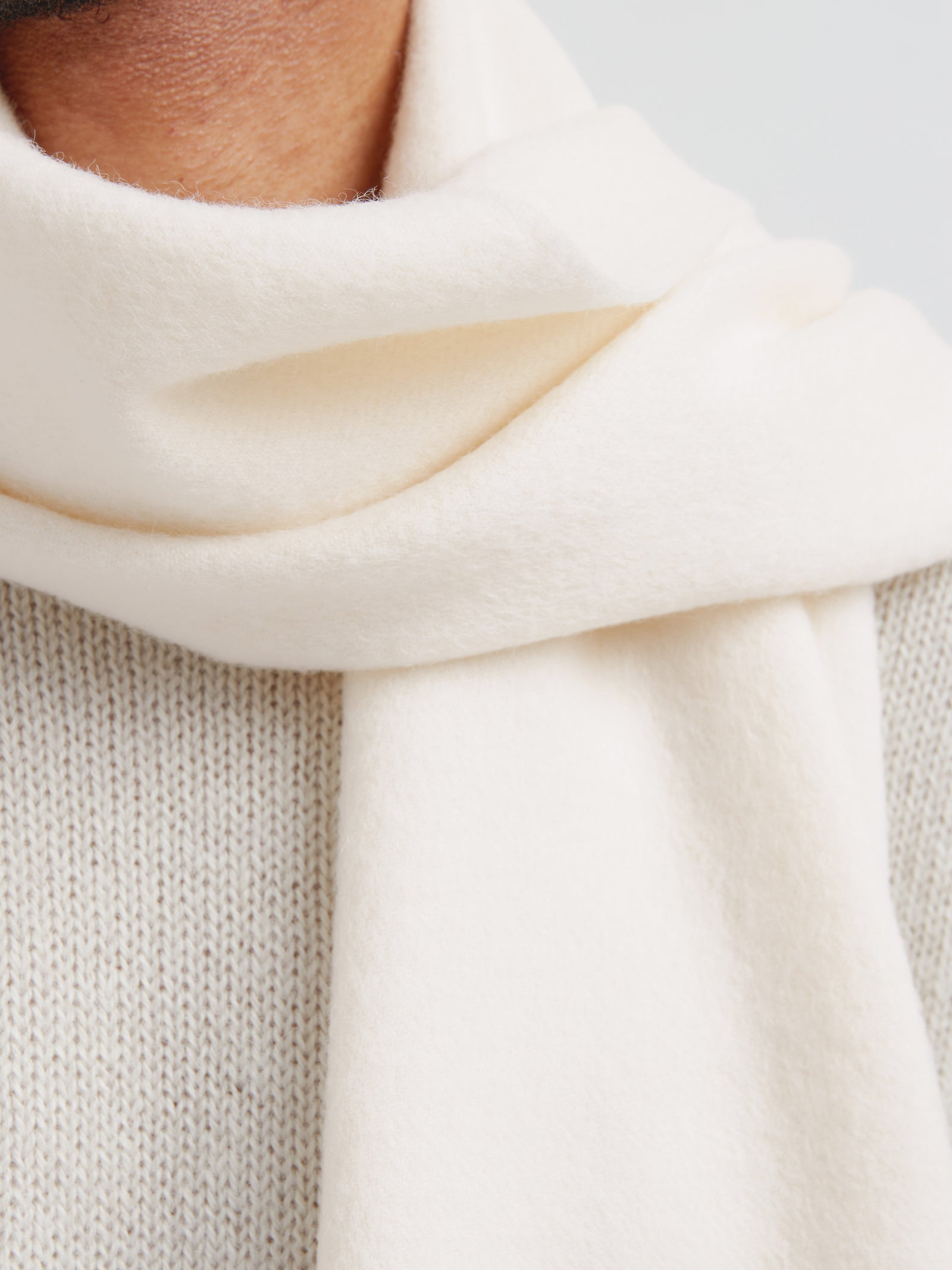 Chalina Recreo De Baby Alpaca Color Ecru