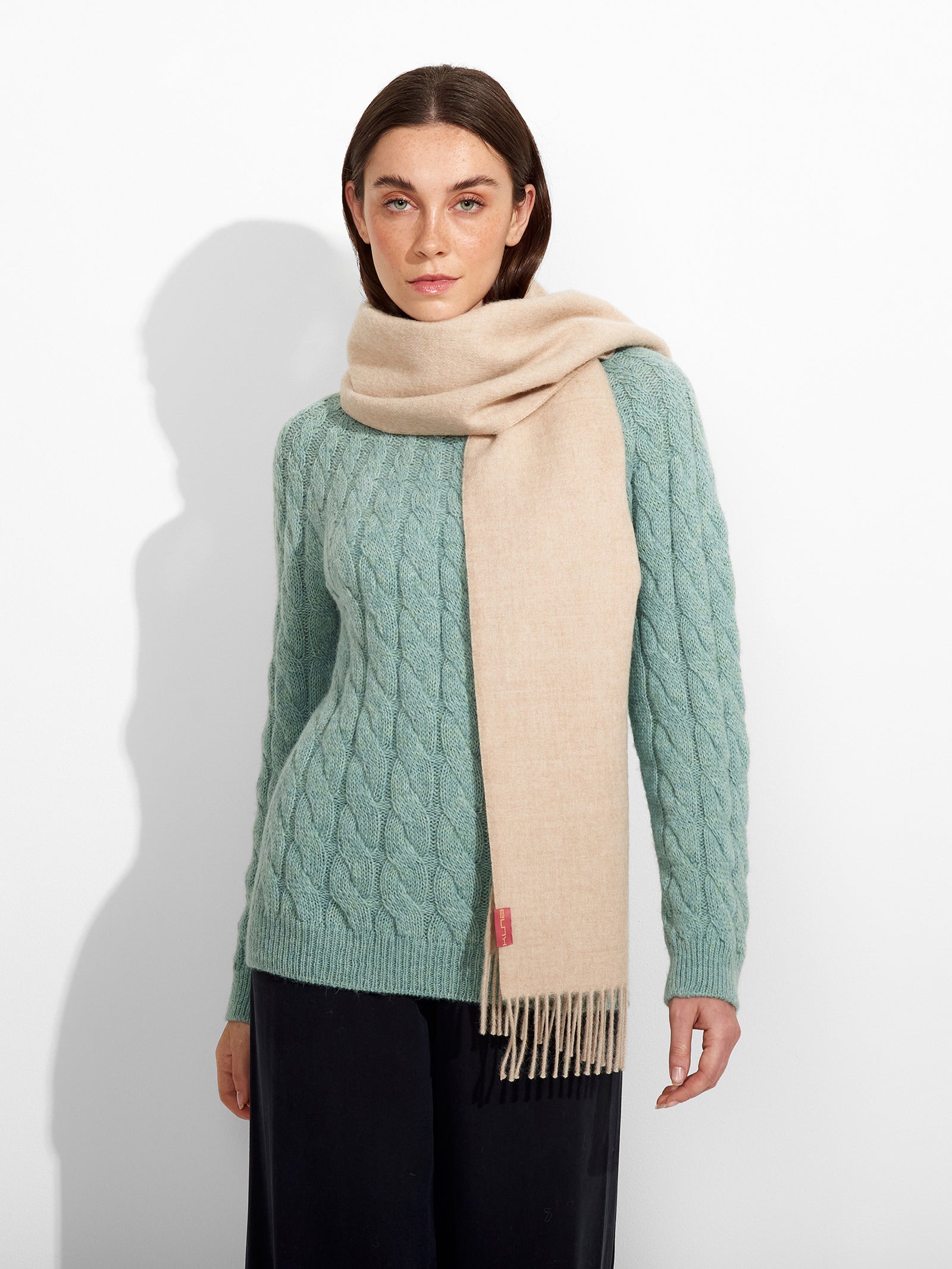 Chalina Recreo De Baby Alpaca Color Beige