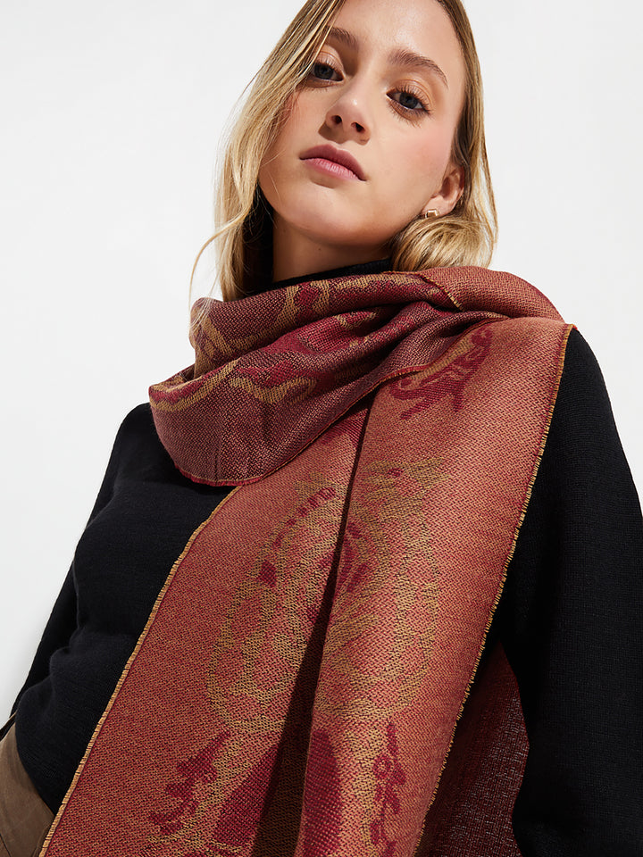 Chalina Nazca - 38 De Baby Alpaca Color Guinda