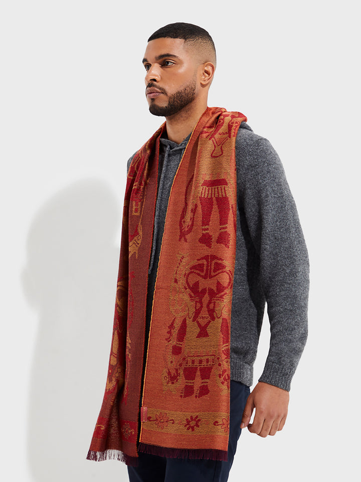 Chalina Nazca - 38 De Baby Alpaca Color Guinda