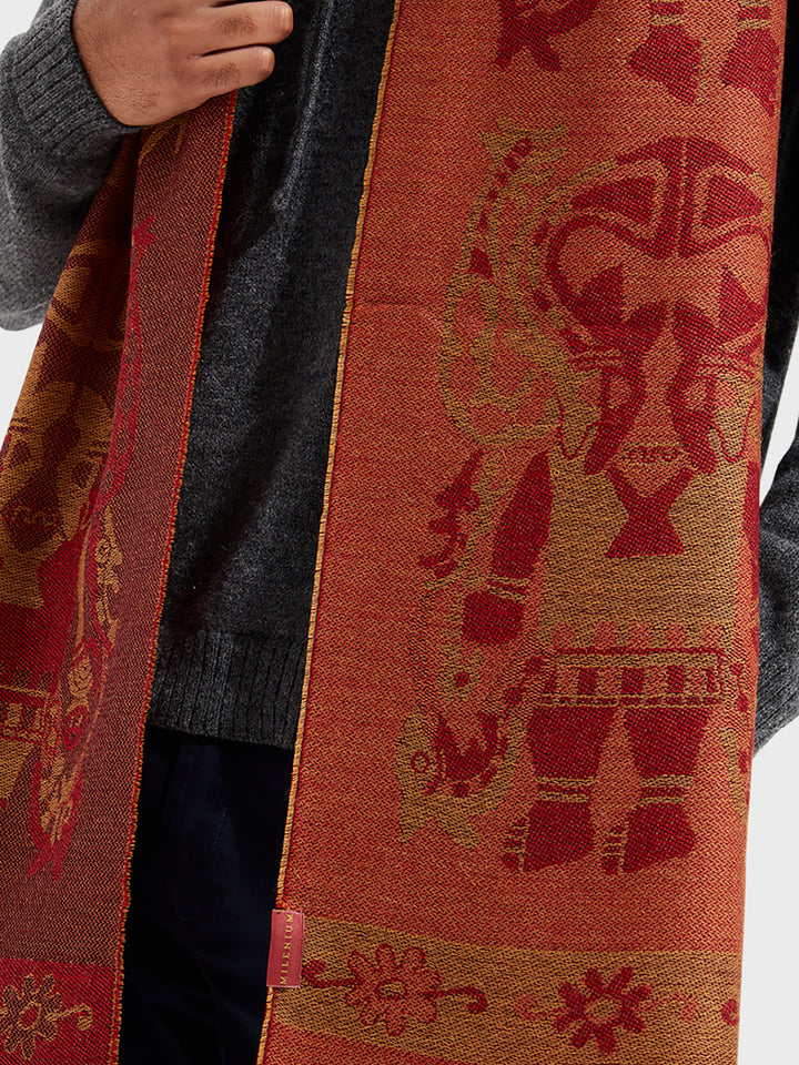 Chalina Nazca - 38 De Baby Alpaca Color Guinda