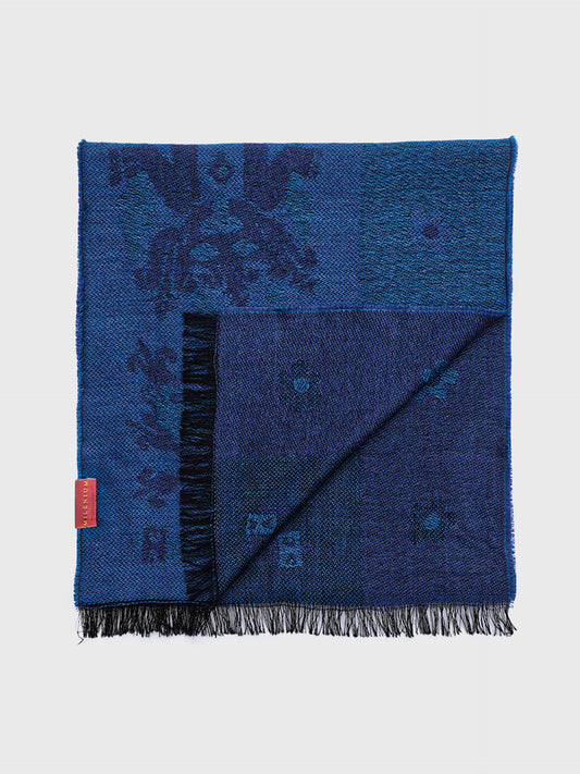 Chalina Nazca - 39 De Baby Alpaca Color Azul