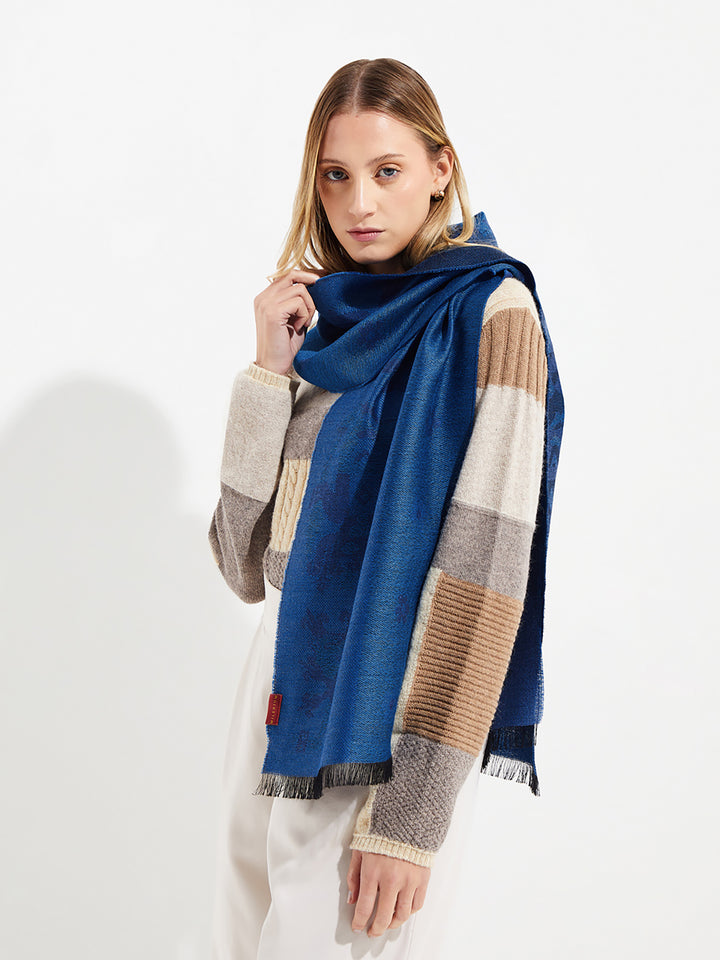 Chalina Nazca - 39 De Baby Alpaca Color Azul