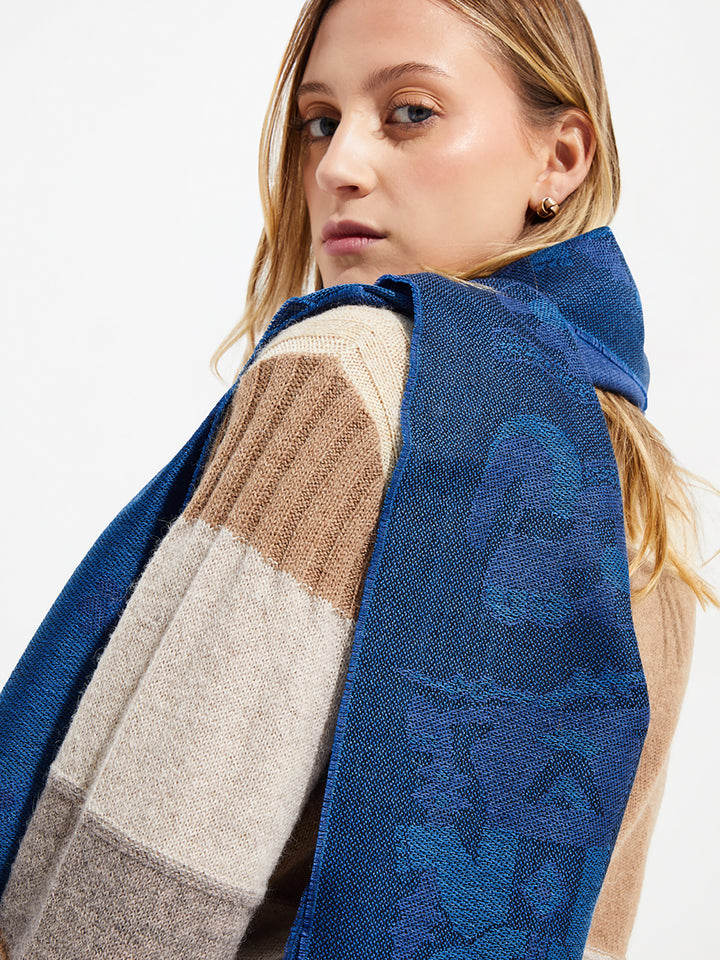 Chalina Nazca - 39 De Baby Alpaca Color Azul