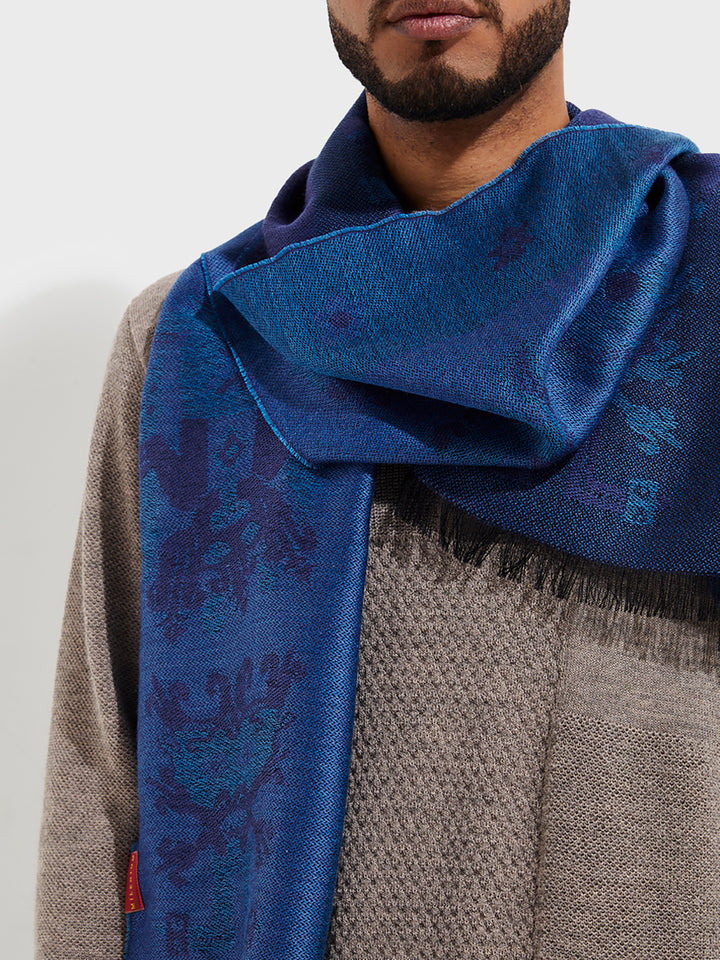 Chalina Nazca - 39 De Baby Alpaca Color Azul