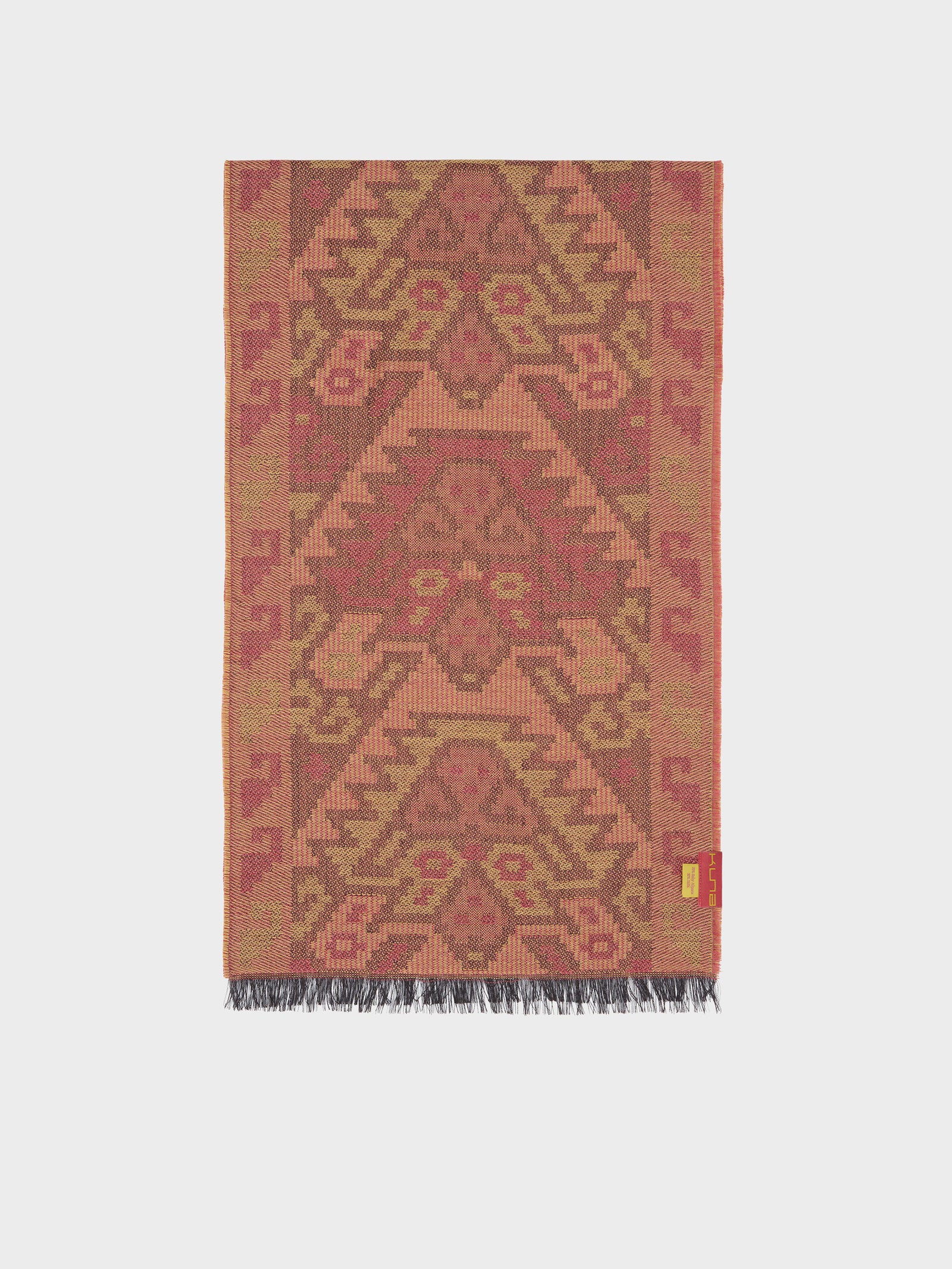 Chalina Chancay - 38 De Baby Alpaca Color Naranja