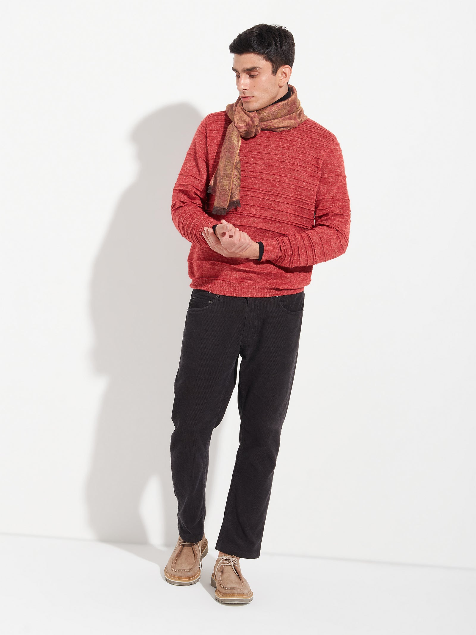 Chalina Chancay - 38 De Baby Alpaca Color Naranja