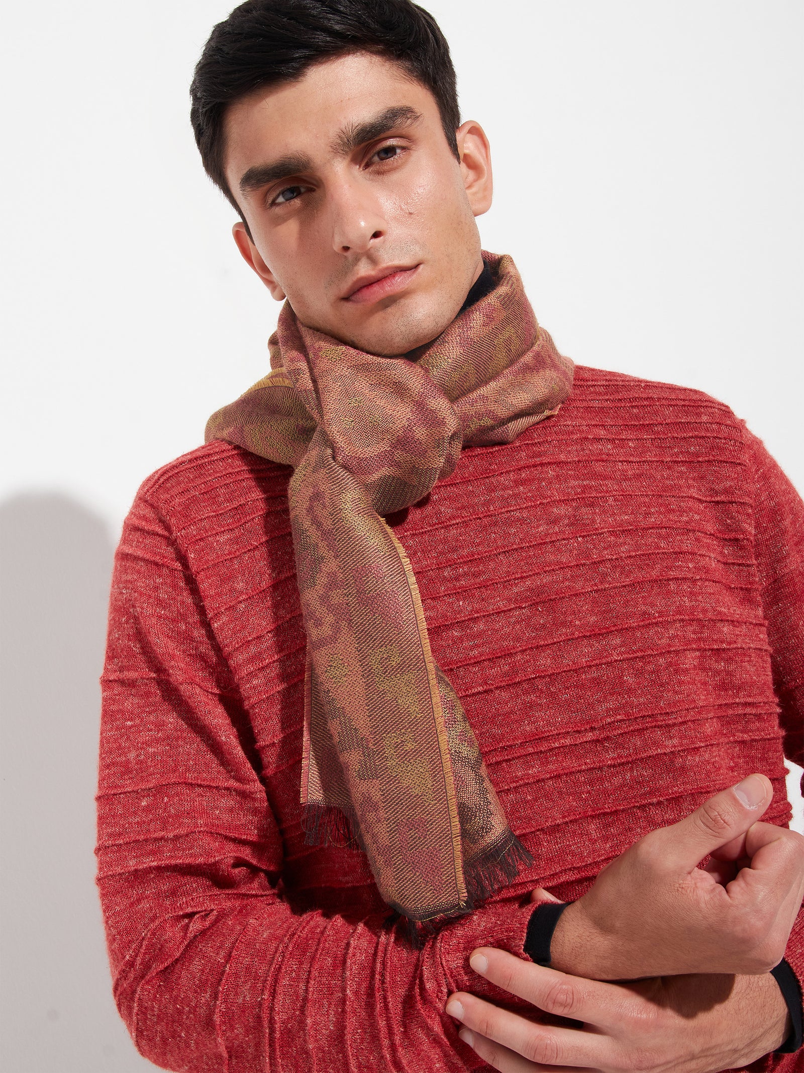 Chalina Chancay - 38 De Baby Alpaca Color Naranja