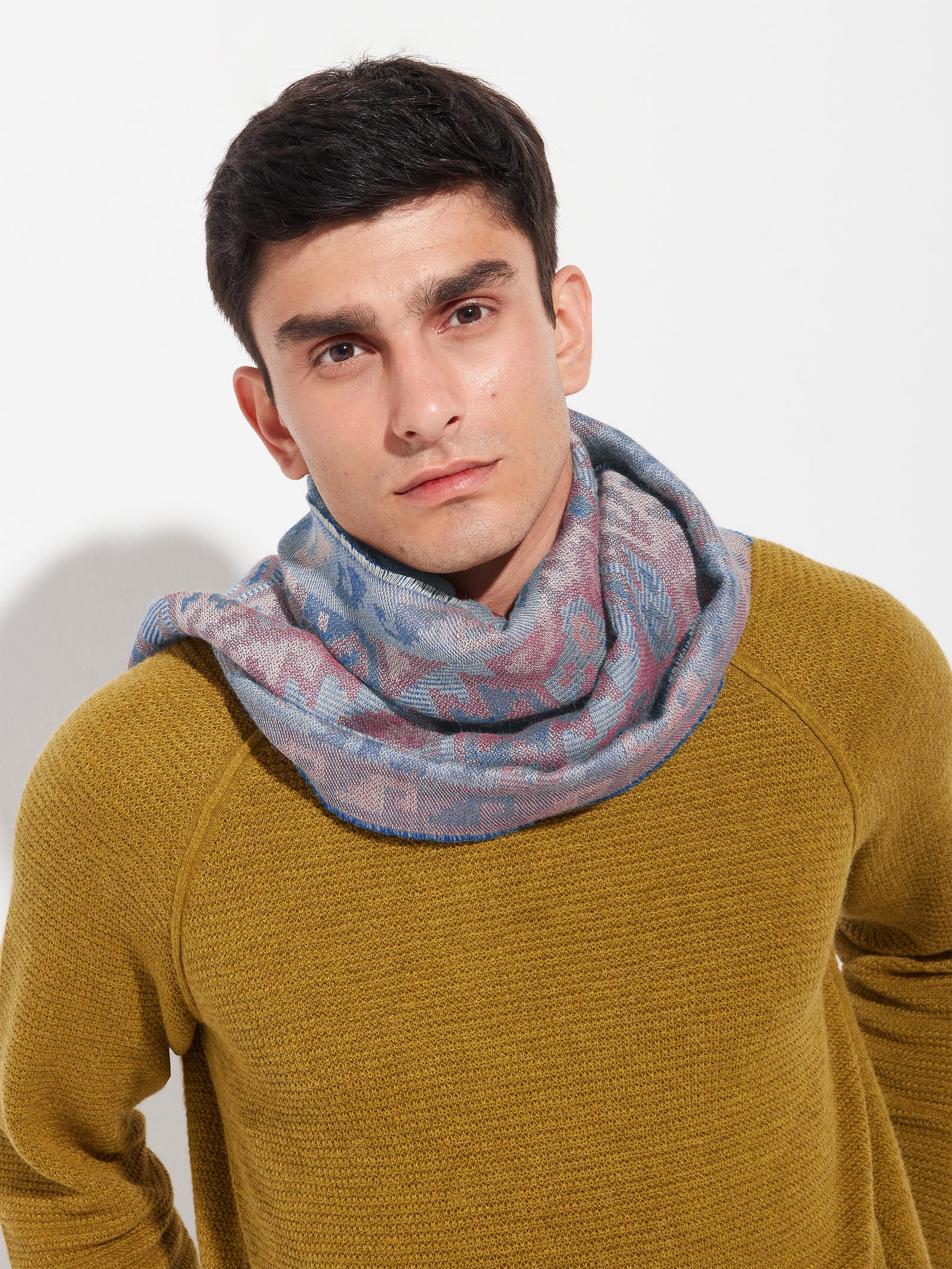 Chalina Chancay - 38 De Baby Alpaca Color Azul