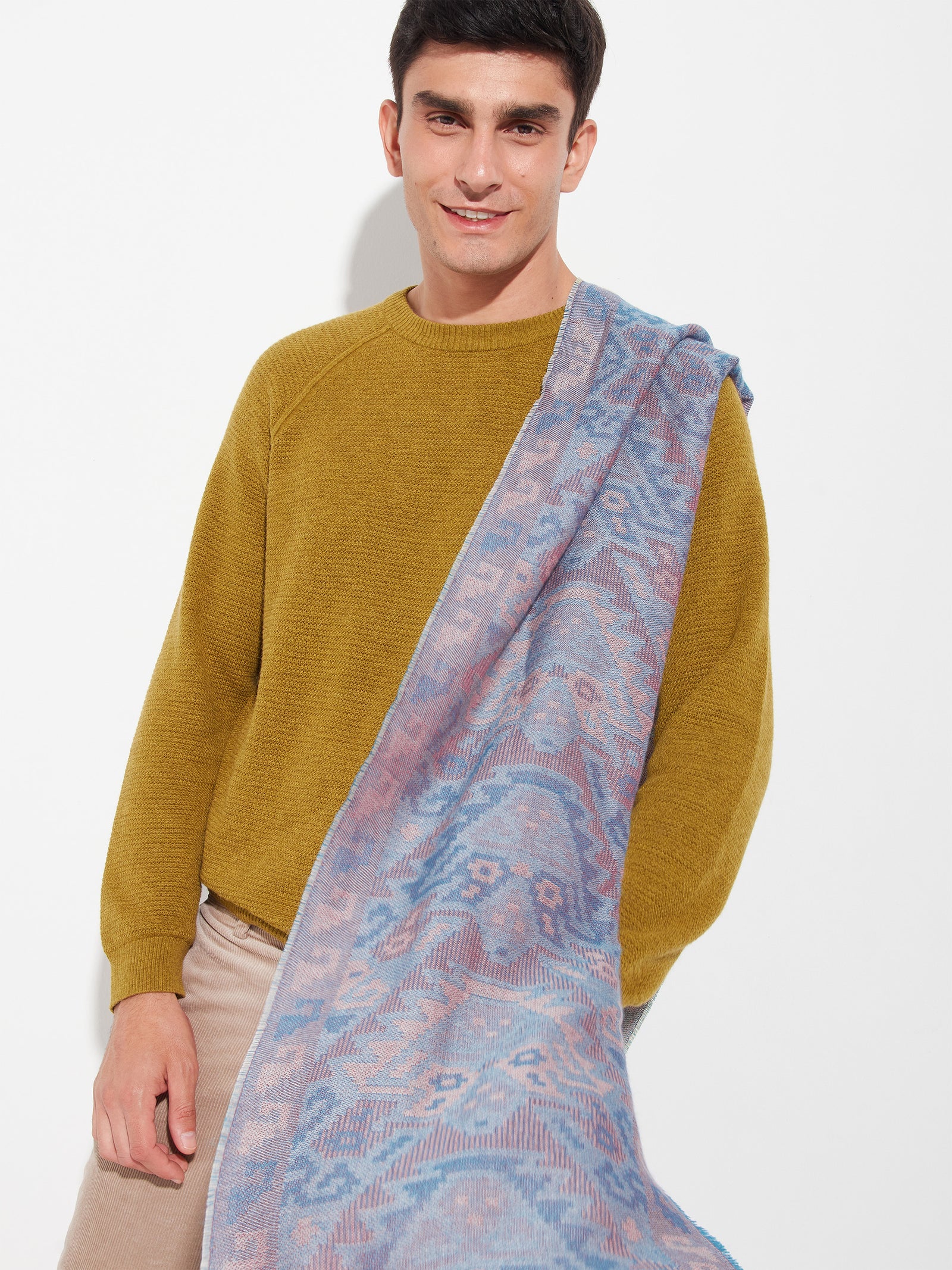 Chalina Chancay - 38 De Baby Alpaca Color Azul