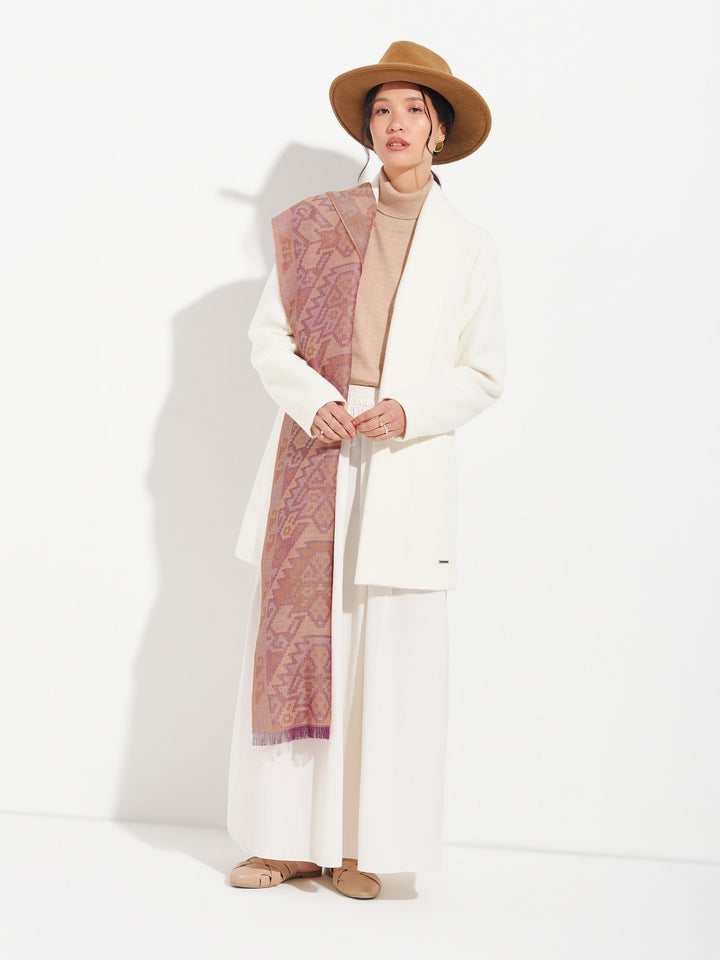 Chalina Chancay - 38 De Baby Alpaca Color Rojo