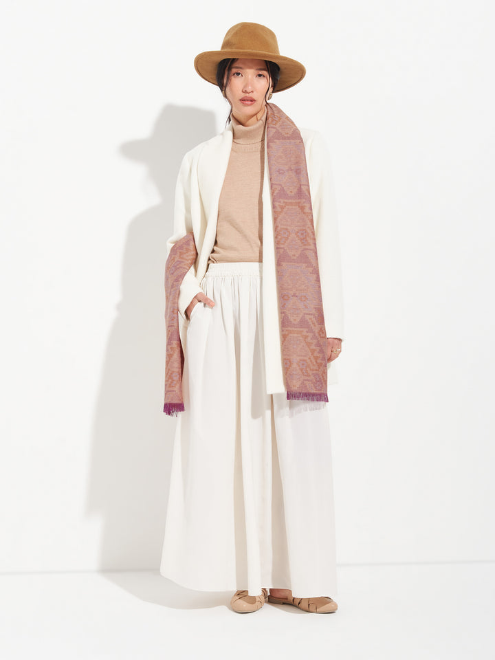 Chalina Chancay - 38 De Baby Alpaca Color Rojo