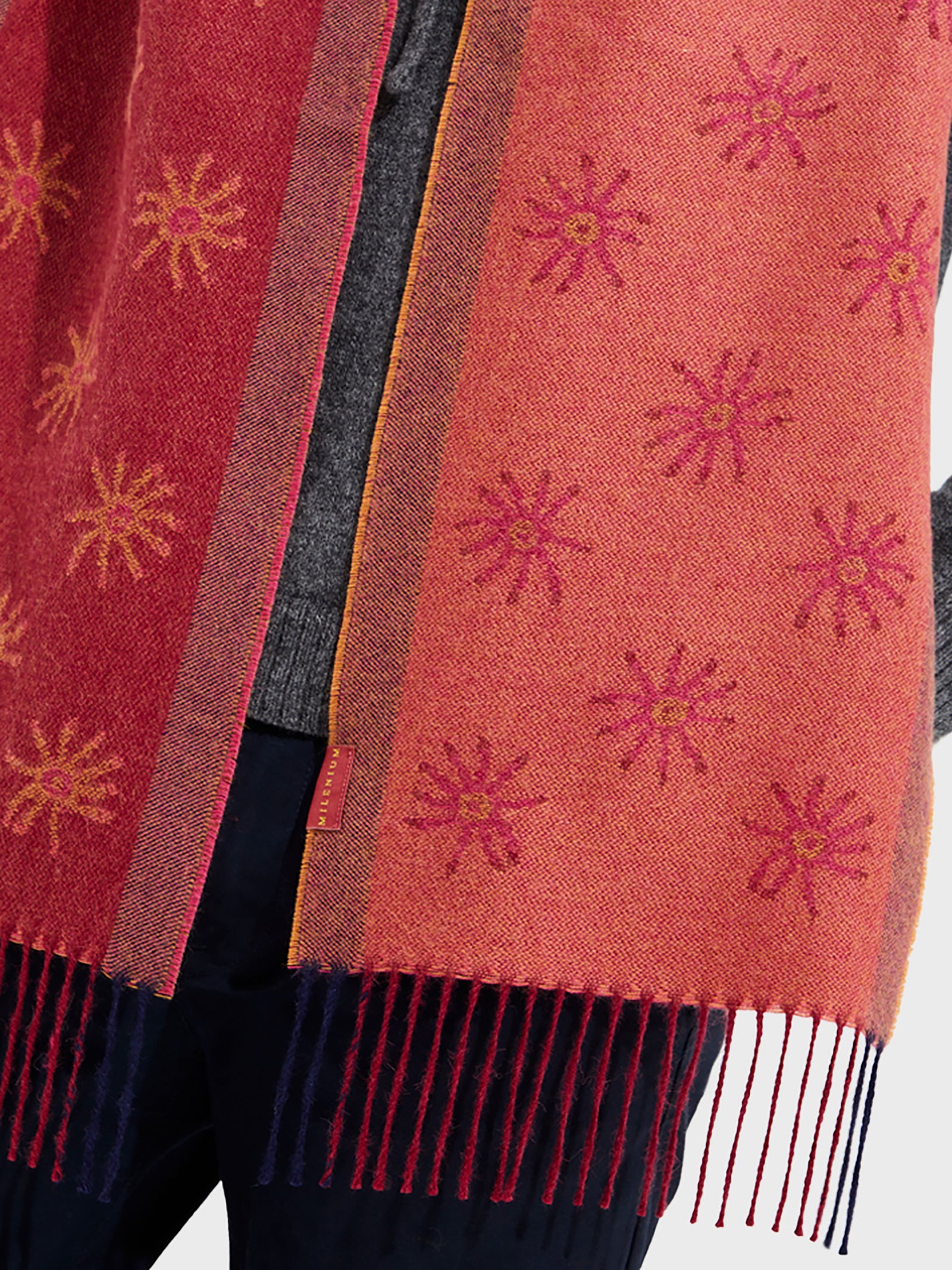 Chalina Nazca - 18 De Baby Alpaca Color Rojo