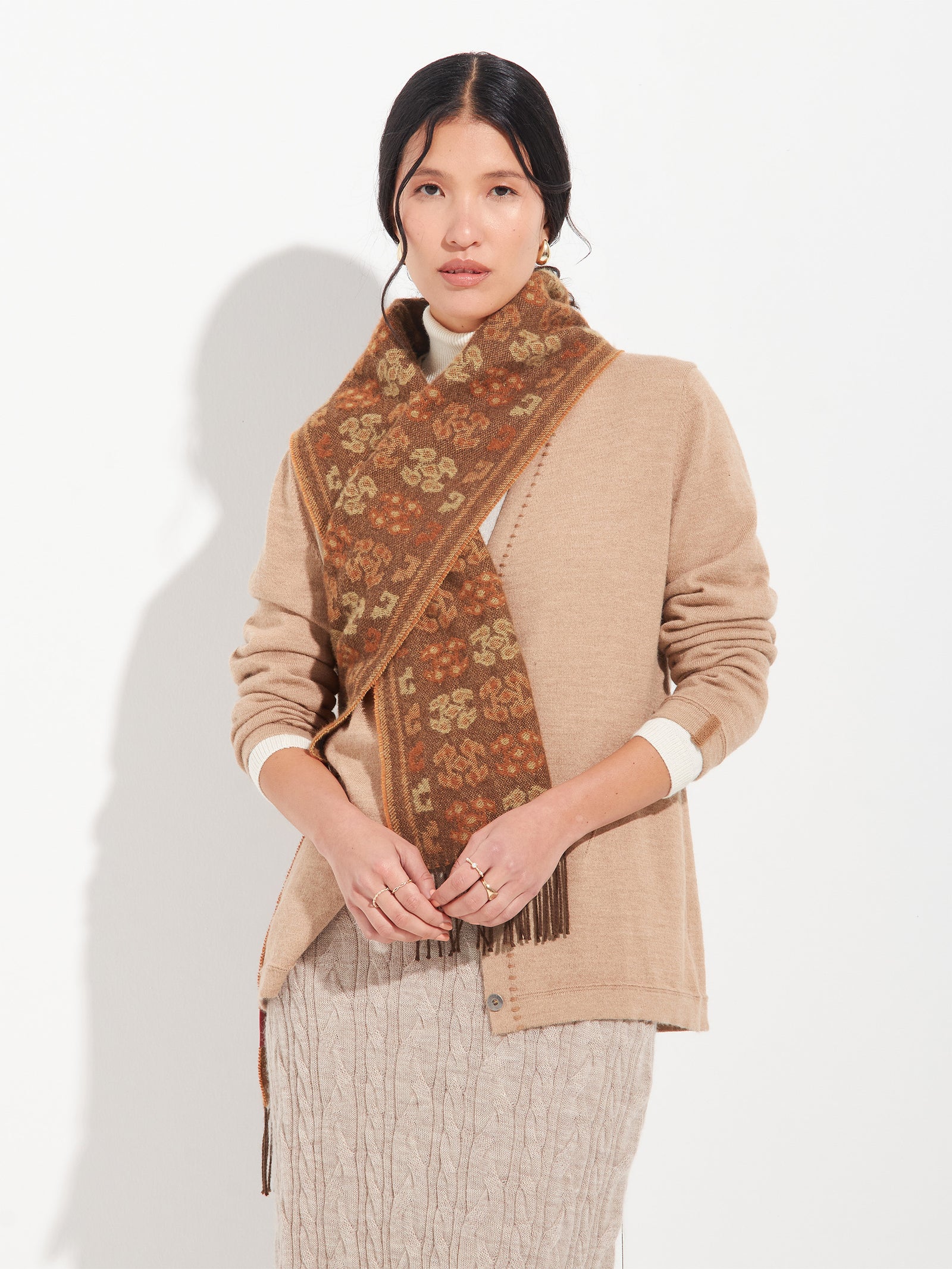 Chalina Chancay - 36 De Baby Alpaca Color Marrón