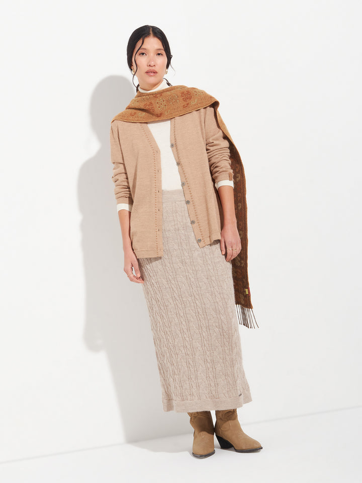 Chalina Chancay - 36 De Baby Alpaca Color Marrón