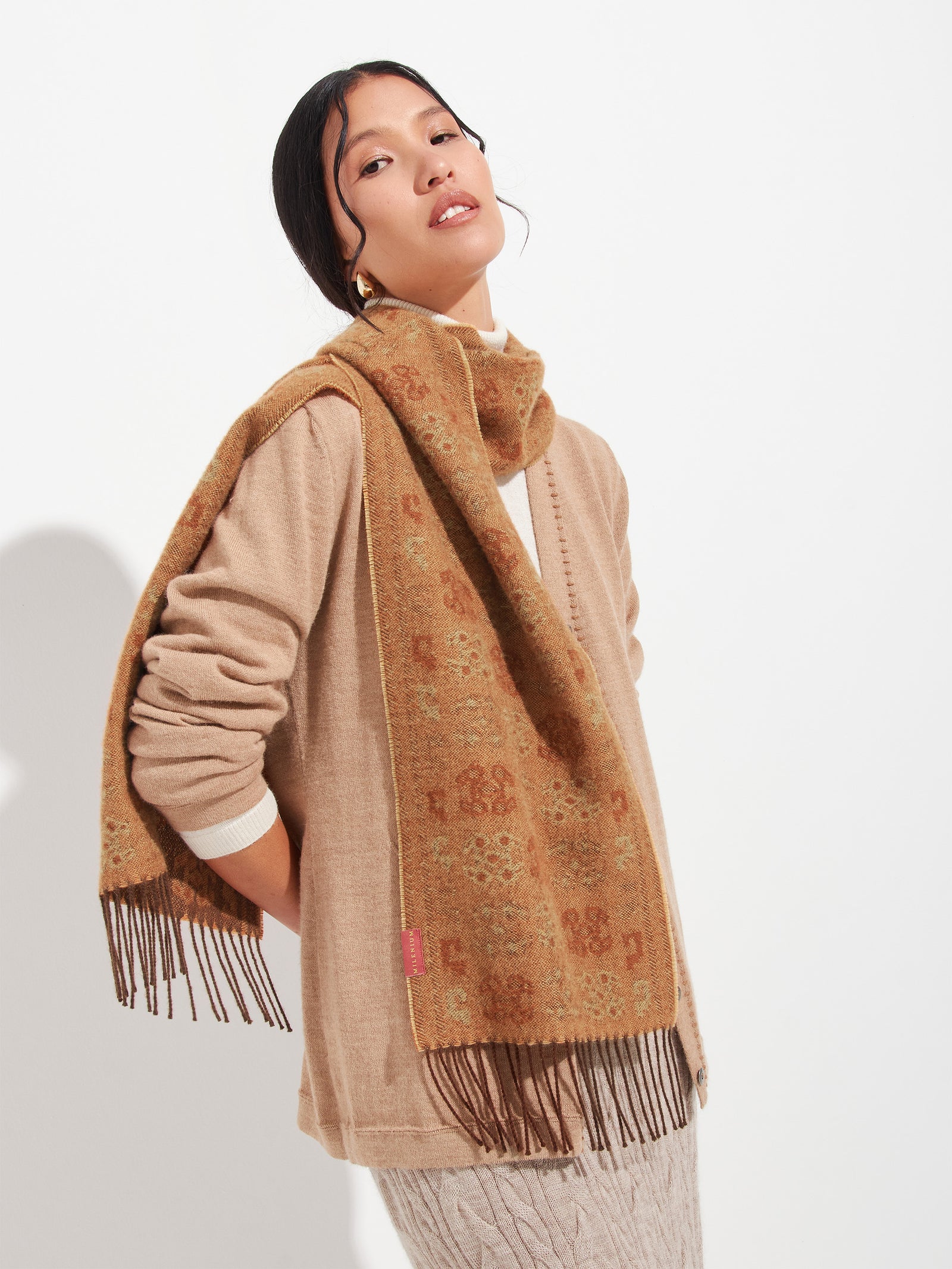 Chalina Chancay - 36 De Baby Alpaca Color Marrón