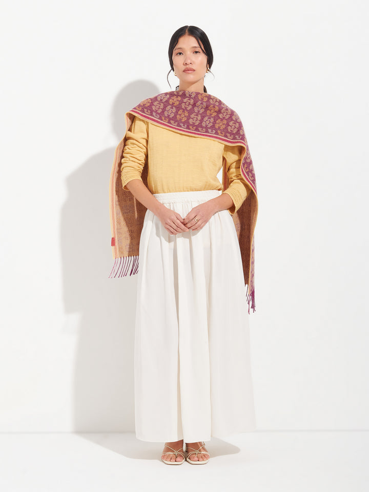 Chalina Chancay - 36 De Baby Alpaca Color Fucsia