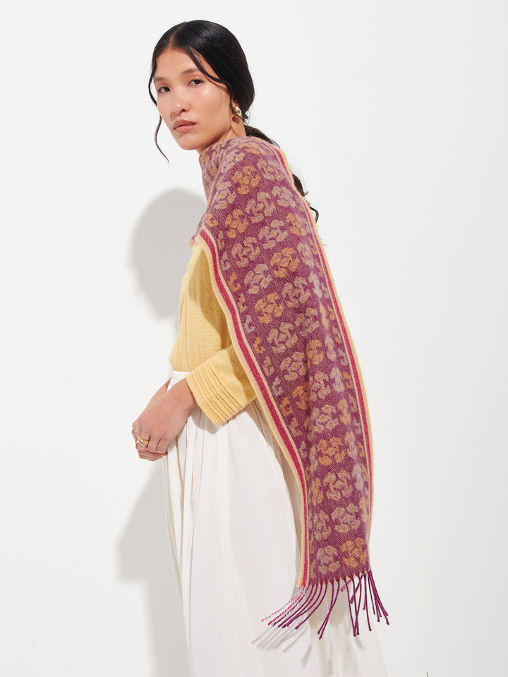 Chalina Chancay - 36 De Baby Alpaca Color Fucsia