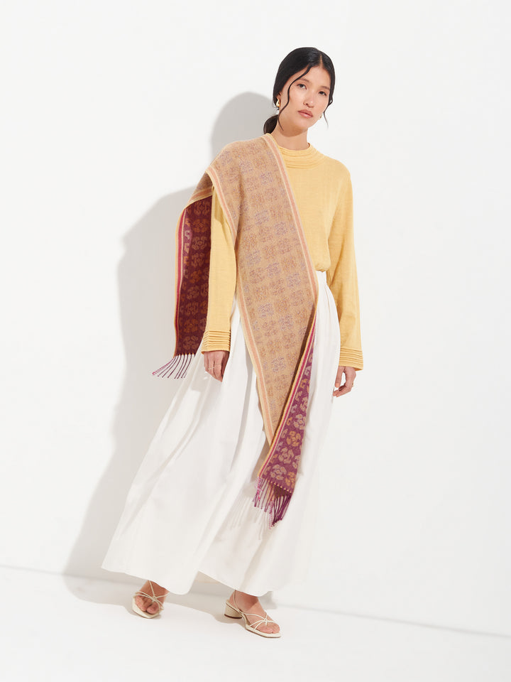 Chalina Chancay - 36 De Baby Alpaca Color Fucsia